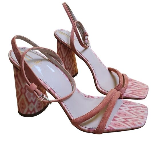 Sam Edelman Kia Patterned Heels Size 9 - Picture 2 of 7